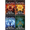 The Kane Chronicles Collection Rick Riordan 4 Books Set (The Red Pyramid, The Throne of Fire, The Serpent's Shadow, [Hardcover] Brooklyn House Magician's Manual)