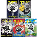 Toto the Ninja Cat Series Books 1 - 5 Collection Set by Dermot O'Leary (Mystery Jewel Thief, Legend of the Wildcat, Great Snake Escape, Incredible Cheese Heist, Superstar Catastrophe)