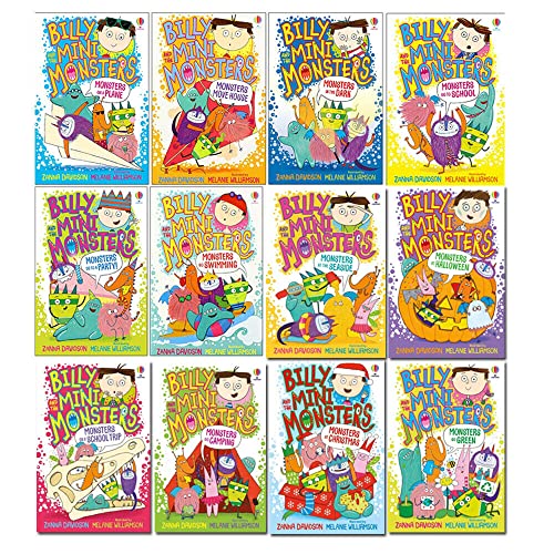 Billy and the Mini Monsters Series 1 - 12 Collection Set by Zanna Davidson