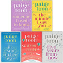 Photo of Paige Toon 5 Book Collection Set on a White Background