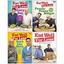 Eat Well For Less Collection 4 Books Set By Jo Scarratt-Jones (Every Day, Family Feasts on a Budget, Quick and Easy Meals, Eat Well for Less)