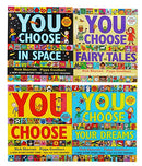 You Choose Explore Series 4 Books Children's Collection Set by Nick Sharrat & Pippa Goodhart in Paperback Format for 6-12 Years Interactive adventure