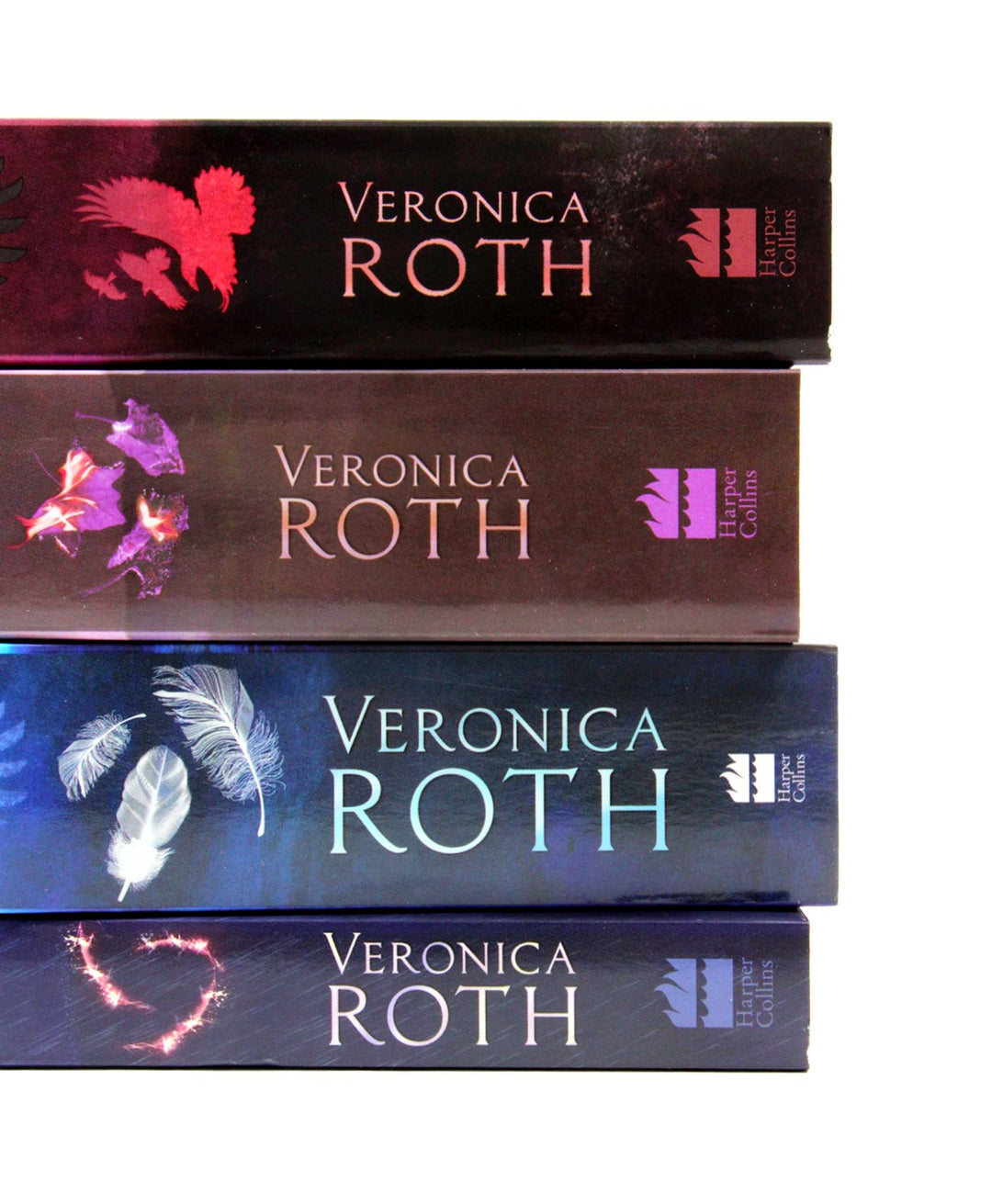 Divergent Series 4-Book Box Set by Veronica Roth |Includes Divergent, Insurgent, Allegiant & Four |YA Dystopian Fiction, Action, Adventure.