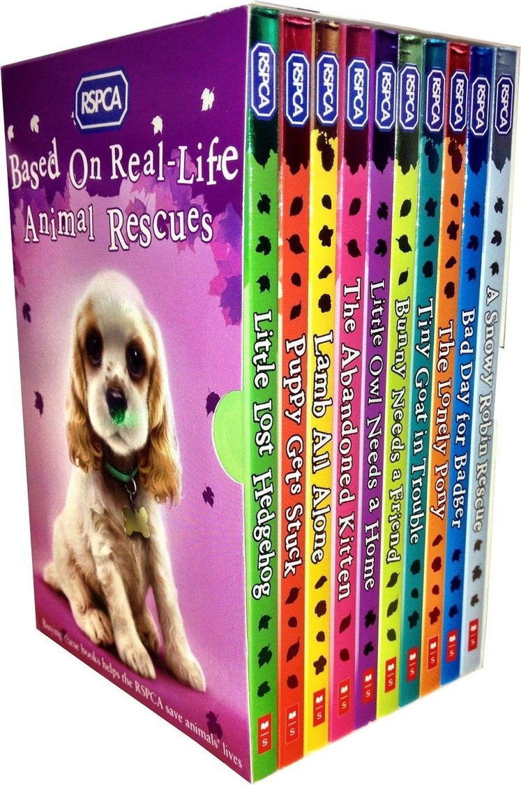 RSPCA Animal Rescue Pets 10 Children's Books Collection Set (Puppy and kitten)