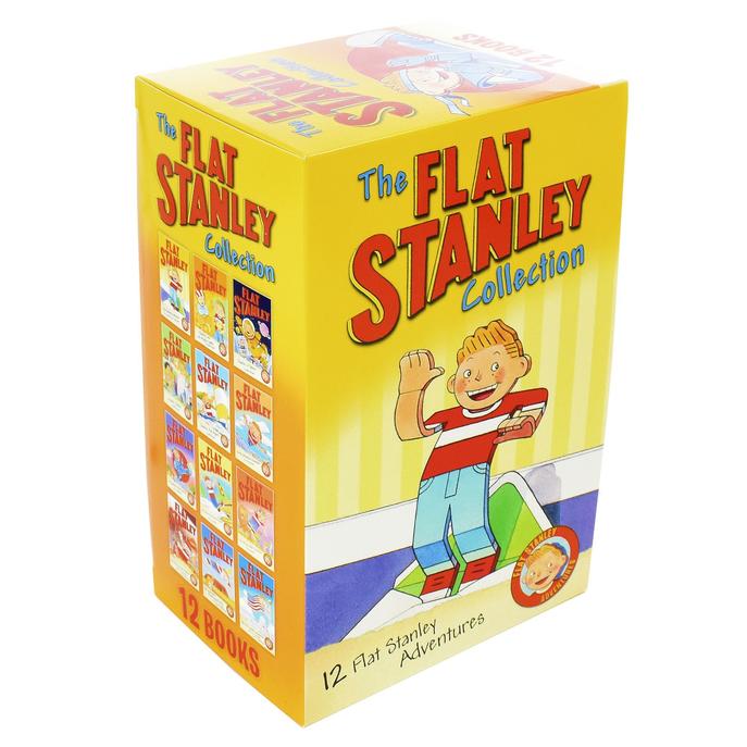 The Flat Stanley Adventure 12 Books Collection Box Set by Jeff Brown | Children's Adventure Stories, Fun Reading & Educational Books for Young Readers