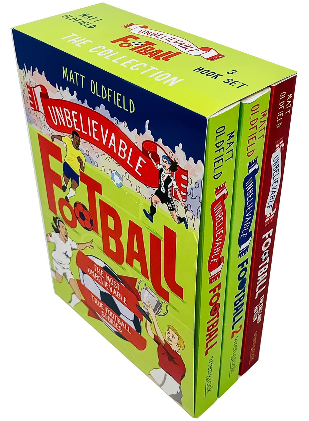 Unbelievable Football True Stories: Collection of 3 Books for