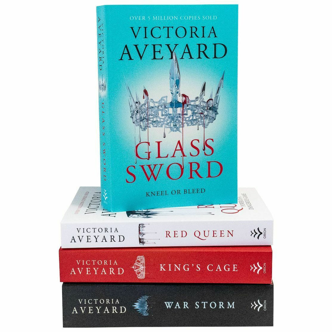 Red Queen Series 4 Book Set by Victoria Aveyard – YA Fantasy Bestselling Collection, Dystopian Adventure Novels for Young Adults, Fiction