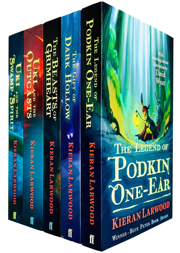 The Five Realms Series Books 1 - 5 Collection Set by Kieran Larwood