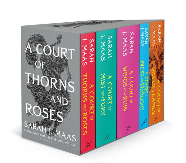 A Court of Thorns and Roses Paperback Box Set (5 Books) – A Bestselling Fantasy Series by Sarah J. Maas, Packed with Magic, Romance & Adventure!