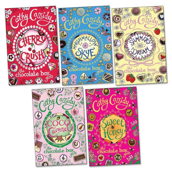 Chocolate Box Girls Collection Cathy Cassidy 5 Book Set