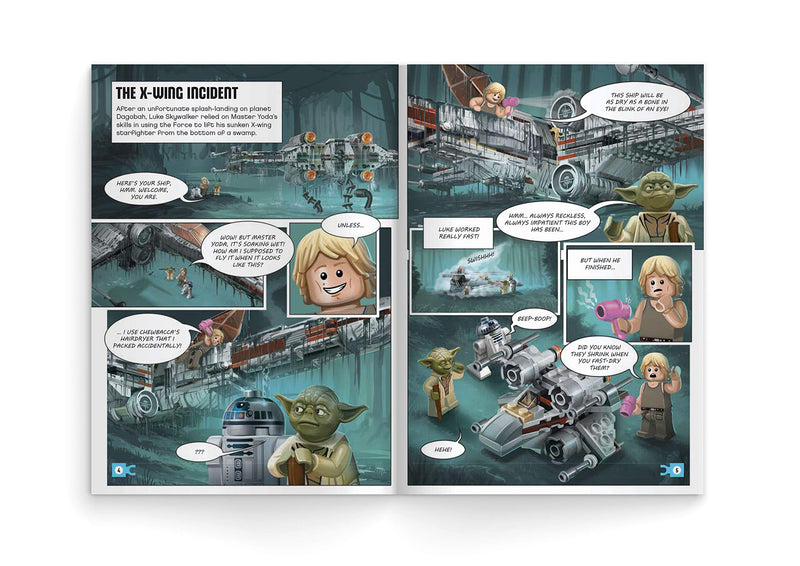 Lego Star Wars Activity Book with Lego Mini Figure