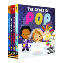 The Story of Music Little People and Pop Artists Series 4 Books Collection Box Set by Little Tiger