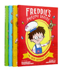 Photo of Freddie's Amazing Bakery 4 Books Set by Harriet Whitehorn on a White Background