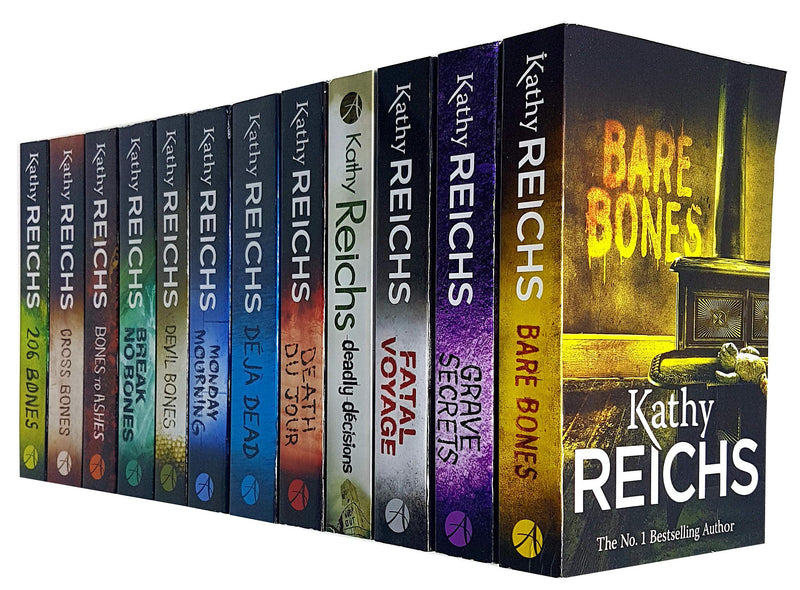 Kathy Reichs Temperance Brennan Series 12 Books Set Collection (Series 1-2)
