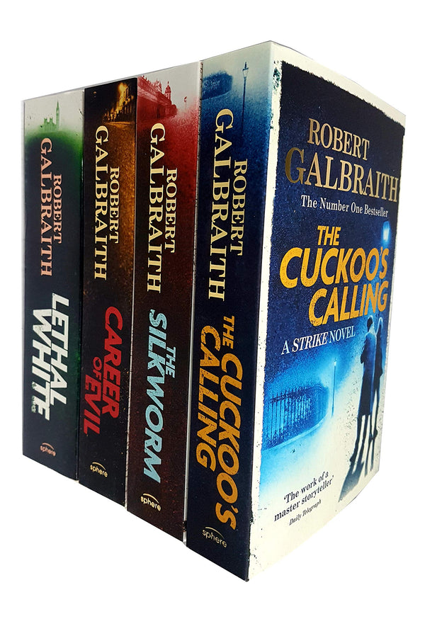 Cormoran Strike Series Robert Galbraith 4 Books Collection Set