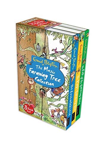 The Magic Faraway Tree Collection | 3 Classic Children's Fantasy Adventure Books Box Set by Enid Blyton | Egmont Paperback Story, Imagination
