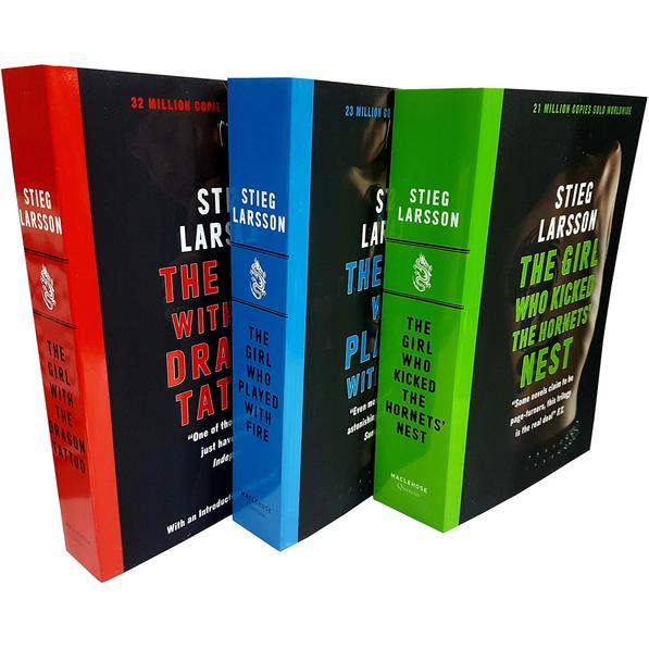 The Millennium Trilogy 3 Books Set Collection By Stieg Larsson