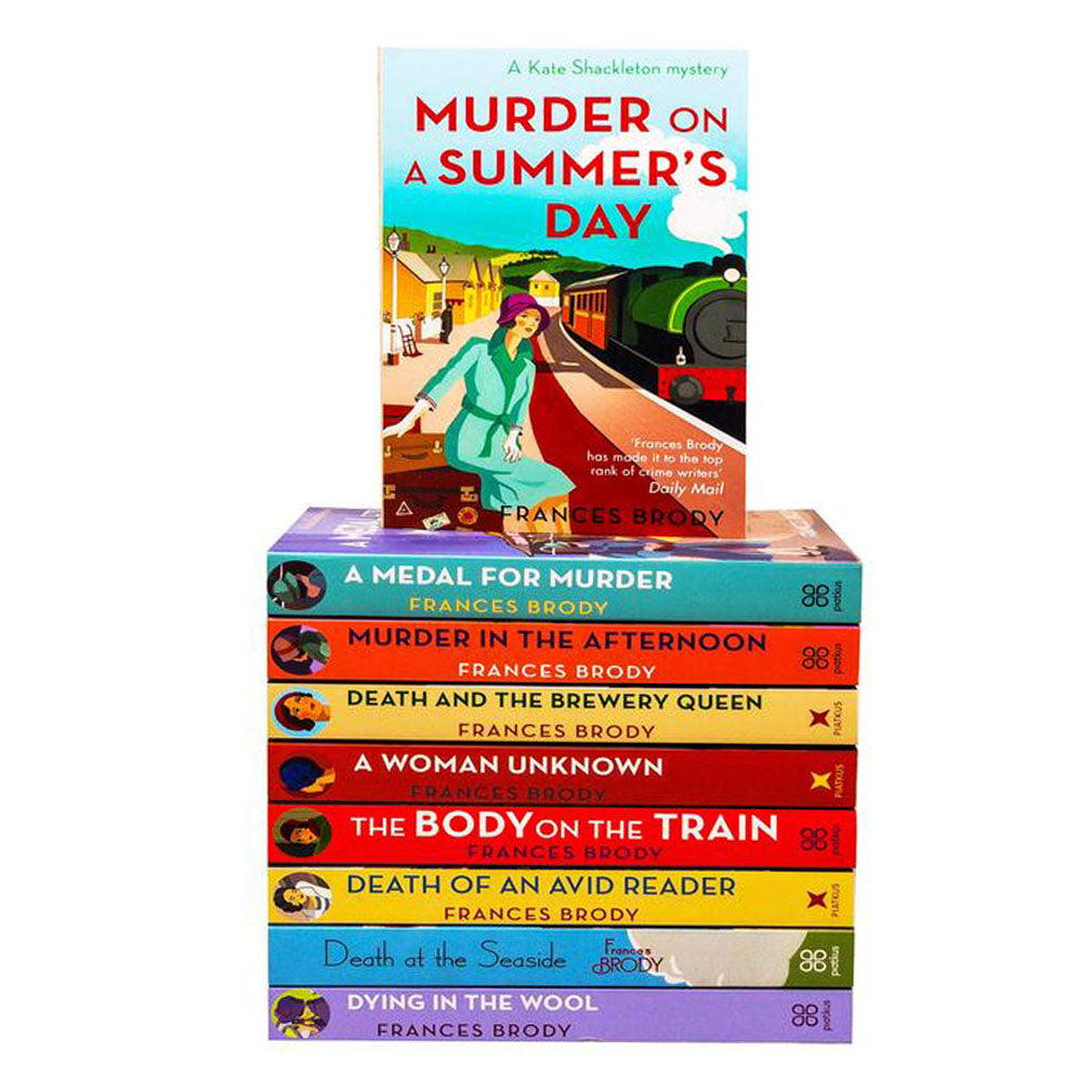 Kate Shackleton Mysteries Series 9 Books Collection Set By Frances Bro ...