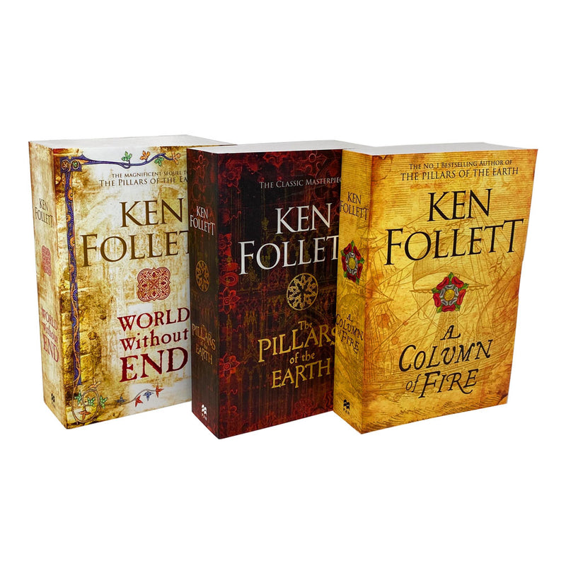 Ken Follett The Kingsbridge Novels Stories Collection 3 Books Set ...
