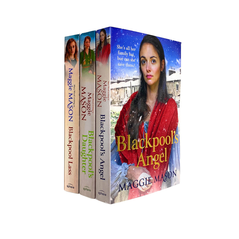 Maggie Mason 3 Books Set Collection Sandgronians Trilogy Blackpool's Angel