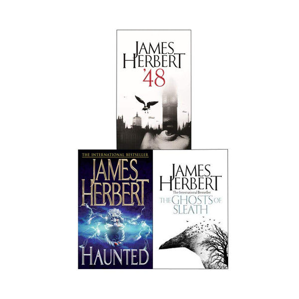 James Herbert Trilogy Collection 3 Books Set '48, Haunted