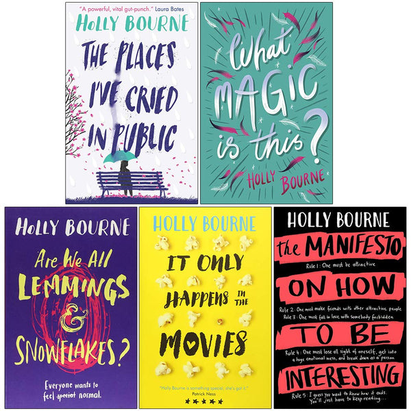 Holly Bourne Spinster Club Series 5 Books Collection Pack Set Am I Normal Yet