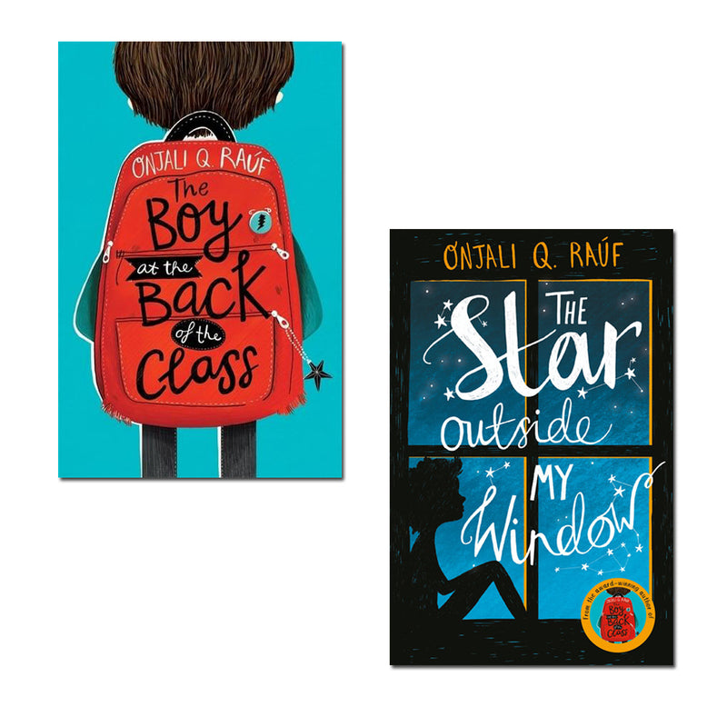 Onjali Q Rauf 2 Books Set Collection The Boy At The Back Of The Class The Star Outside My Window