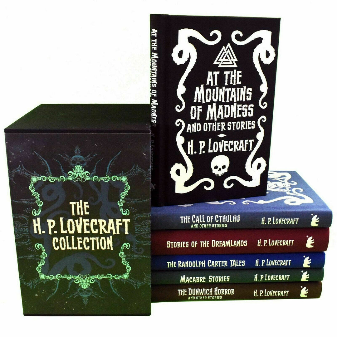 H. P. Lovecraft 6-Book YA Collection Box Set by Arcturus | Classic horror, supernatural fiction, gothic tales, monsters, dark fantasy, cosmic terror