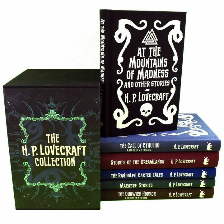 H. P. Lovecraft 6-Book YA Collection Box Set by Arcturus | Classic horror, supernatural fiction, gothic tales, monsters, dark fantasy, cosmic terror