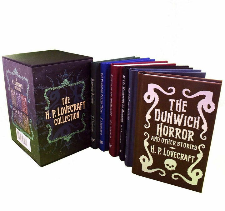 H. P. Lovecraft 6-Book YA Collection Box Set by Arcturus | Classic horror, supernatural fiction, gothic tales, monsters, dark fantasy, cosmic terror