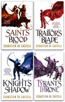 The Greatcoats Series 4 Books Collection Set By Sebastien De Castell - Traitors Blade Knights Shad..