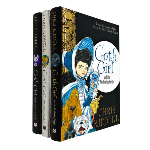 Chris Riddell Goth Girl Collection 3 Books Set Hardcover