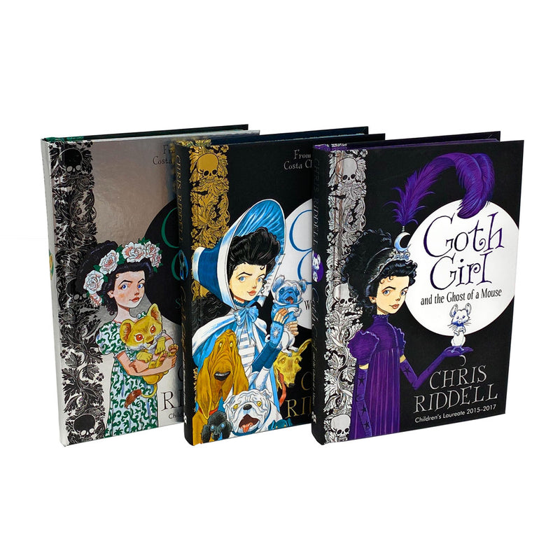Chris Riddell Goth Girl Collection 3 Books Set Hardcover