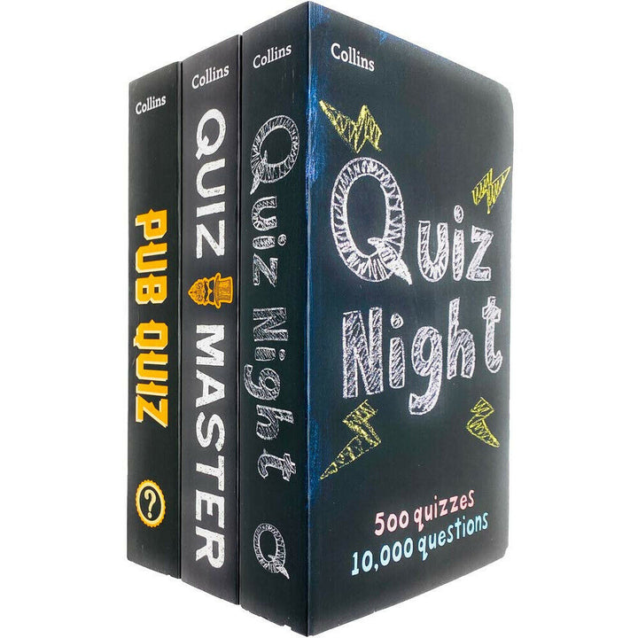 Collins Quiz Puzzles 3 Book Collection Set – Fun & Educational Activity Games | Interactive Brain Teasers for Kids, Family Entertainment & Learning