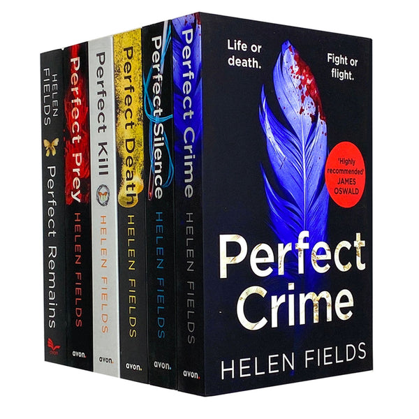 A DI Callanach Thriller 6 Books Set By Helen Fields Inc Perfect Crime, Perfect Silence, Perfect Death...