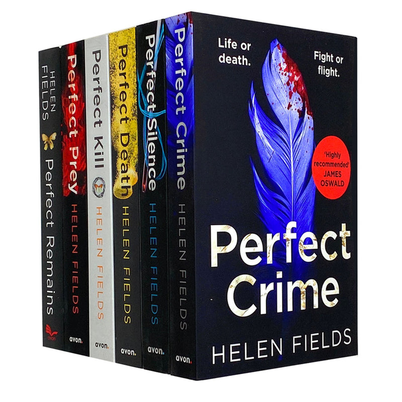 A DI Callanach Thriller 6 Books Set By Helen Fields Inc Perfect Crime, Perfect Silence, Perfect Death...