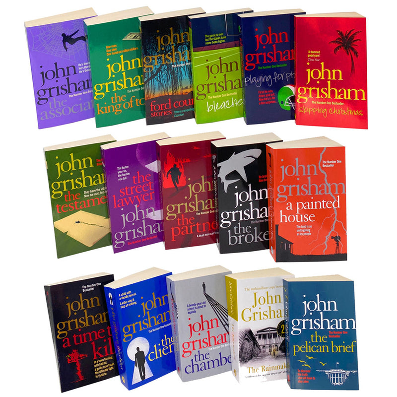 John Grisham Collection 16 Books Set – Lowplex Books