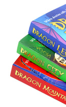 Photo of Dragon Realm 3 Book Set Spines by Katie & Kevin Tsang on a White Background