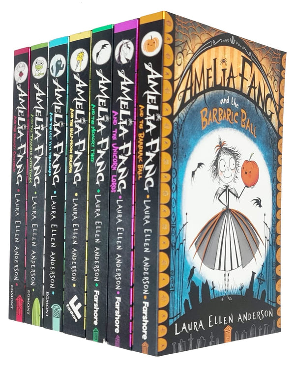 The Amelia Fang 7 Books Collection Set By Laura Ellen Anderson