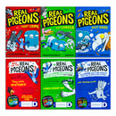 Real Pigeons Series by Andrew McDonald | 3 Paperback Book Children's Collection| Funny Adventure Stories for Kids |Fight Crime, Eat Danger & Nest Hard