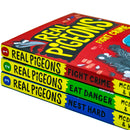 Real Pigeons Series by Andrew McDonald | 3 Paperback Book Children's Collection| Funny Adventure Stories for Kids |Fight Crime, Eat Danger & Nest Hard