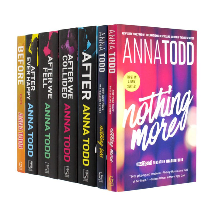 Anna Todd 7-Book Collection– The After & The Landon Series| Bestselling Romance, Love Stories & Emotional Teen Fiction(After, After Ever Happy,& More)