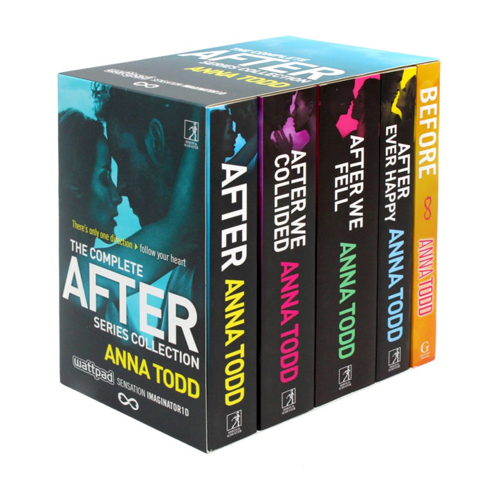 The Complete After Series Anna Todd Collection 5 Books Box Set Fiction | Bestselling Romantic Fiction Books | Popular Contemporary Novel Series