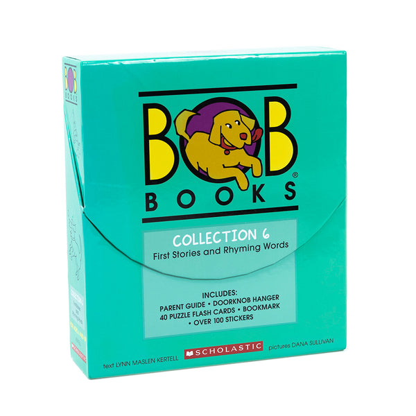 Bob Books Collection Set Box 6 (First Stories and Rhyming Words)