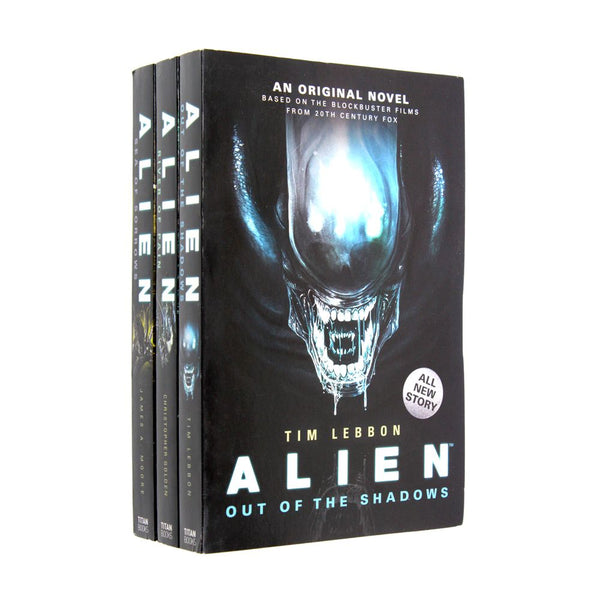 Alien Trilogy Collection 3 Books Set by Tim Lebbon Sea of Sorrows Out of the Shadows River