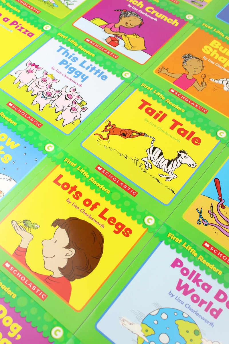First Little Readers: Guided Reading, Level C: 25 Irresistible Books That Are Just the Right Level for Beginning Readers