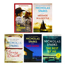 Nicholas Sparks 5 book set 2 ( The Longest Ride, Message in Bottle, Every Breath Safe Haven, The Best of me)