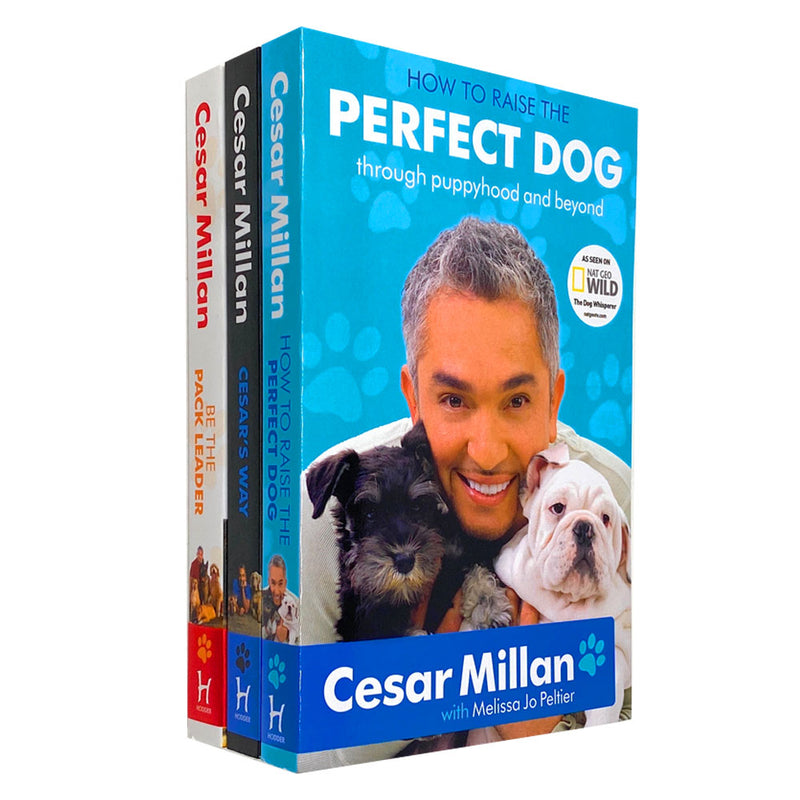 Cesar Millan 3-Book Collection Set– The Perfect Dog Training