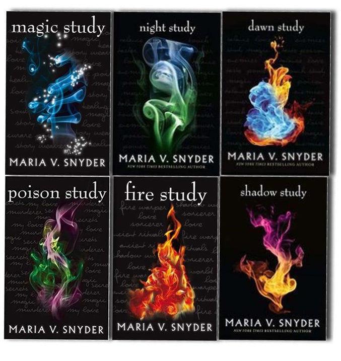 Chronicles of Ixia Series – 6 Book Set by Maria V. Snyder (Poison Study, Magic Study & More) | YA Fantasy, Magic, Adventure, Quests, Paperback Fiction