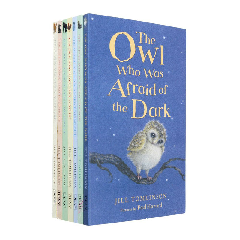 Jill Tomlinson Collection 7 Book Set – Includes The Owl Who Was Afraid of the Dark | Fun & Educational Children's Stories for Young Readers & Bedtime